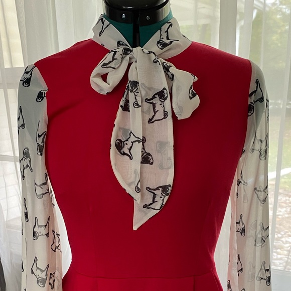 Smak Parlor retro pug dress - Picture 3 of 5